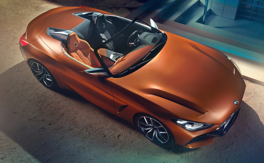BMW Z4 Concept buat penampilan sulung – roadster yang akan masuk fasa pengeluaran pada tahun 2018 700631