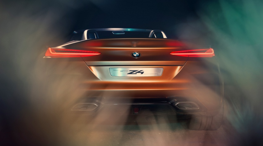 BMW Z4 Concept buat penampilan sulung – roadster yang akan masuk fasa pengeluaran pada tahun 2018 700634