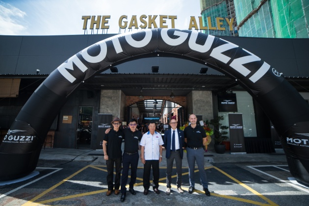 Moto Guzzi buka pusat sehenti 3S di Petaling Jaya