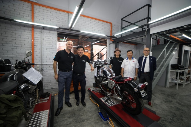 Moto Guzzi buka pusat sehenti 3S di Petaling Jaya