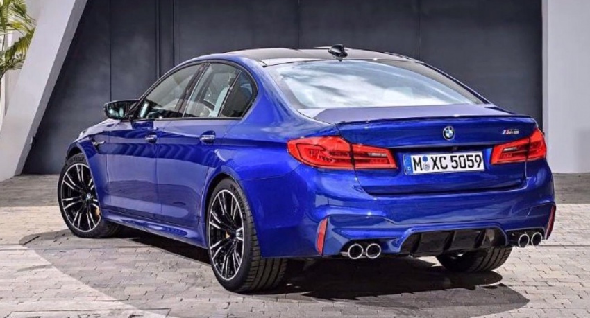 F90 BMW M5 fully leaked ahead of scheduled debut 701101