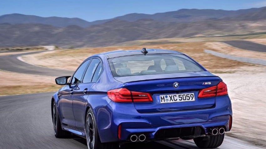 F90 BMW M5 fully leaked ahead of scheduled debut 701103
