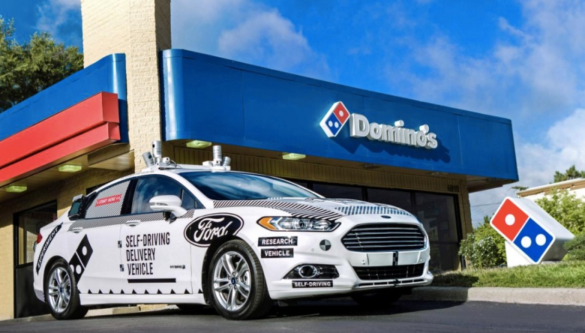 Ford self-driving cars to deliver Domino’s pizzas in US 704640