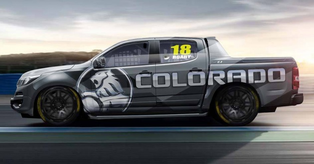 Holden Colorado untuk siri perlumbaan SuperUte 2018