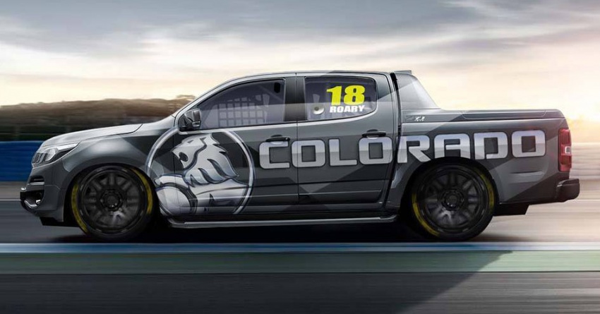 Holden Colorado untuk siri perlumbaan SuperUte 2018 701443