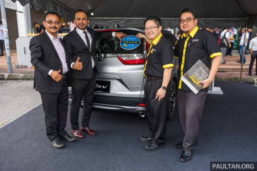 Protokol ujian baharu ASEAN NCAP kini lebih ketat – Honda CR-V 2017 terima pengiktirafan lima-bintang 700392