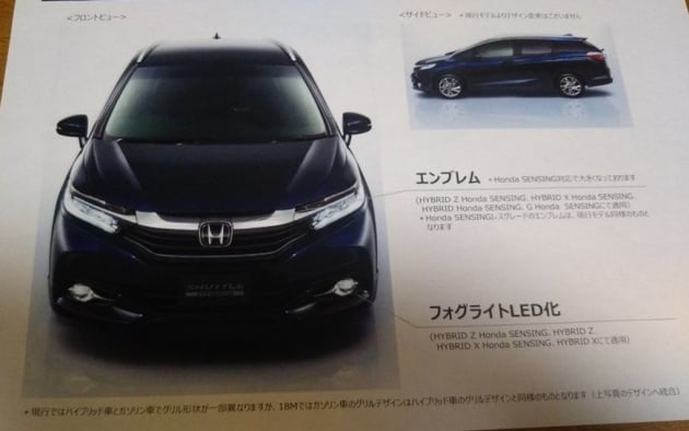 New Honda Jazz Shuttle to get Sensing suite in Japan