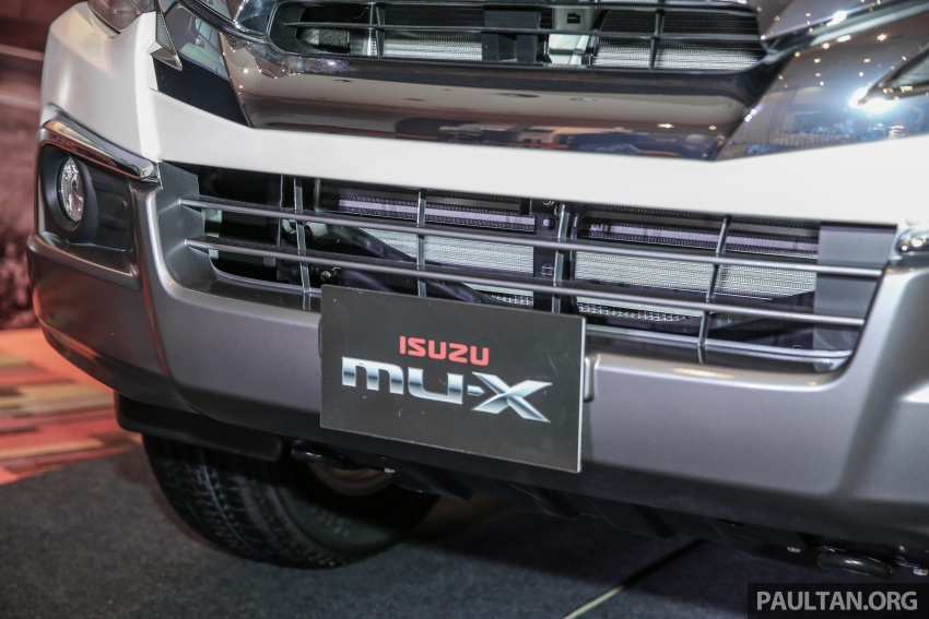 Isuzu MU-X facelift kini dilancarkan di M’sia – bermula RM177k, standard 6-beg udara, ciri lain dipertingkat 693593