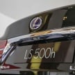 2018 Lexus LS in Thailand – RM1.4m to RM2 million