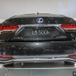 GIIAS 2017: Lexus LS 500h previewed in Indonesia