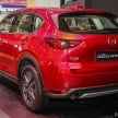 2017 Mazda CX-5 Malaysian official price list – five CKD variants; 2.0G, 2.5G, 2.2D AWD; from RM136k