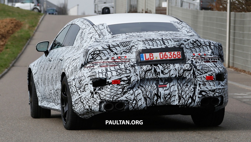 SPYSHOTS: Mercedes-AMG GT four-door seen testing 696112