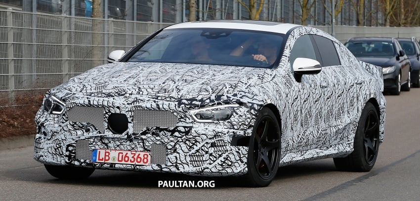 SPYSHOTS: Mercedes-AMG GT four-door seen testing 696104