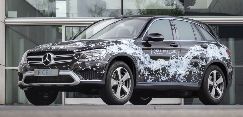 Mercedes-Benz to reveal new EQ compact car concept and fuel cell plug-in hybrid GLC at Frankfurt show 702173
