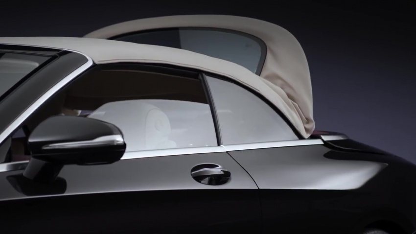VIDEO: A217 Mercedes-Benz S-Class Cabriolet facelift teased ahead of official debut at Frankfurt Motor Show 702709