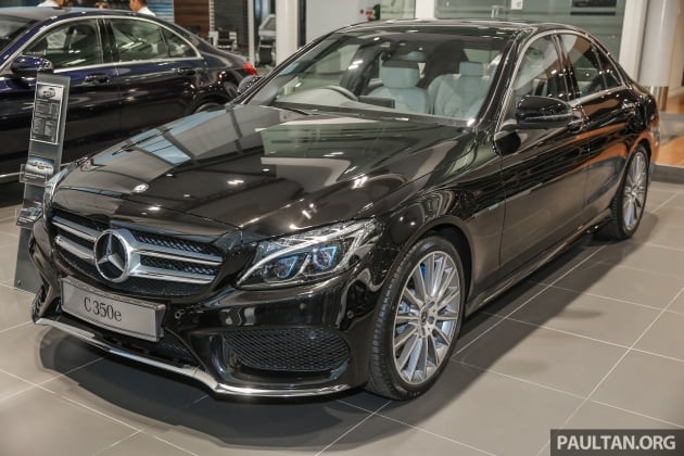 GALLERY: Mercedes-Benz C350e with full AMG Line