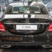 GALLERY: Mercedes-Benz C350e with full AMG Line