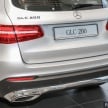 Mercedes-Benz GLC200 launched in Malaysia, RM288,888 – RM37k less than GLC250 4Matic