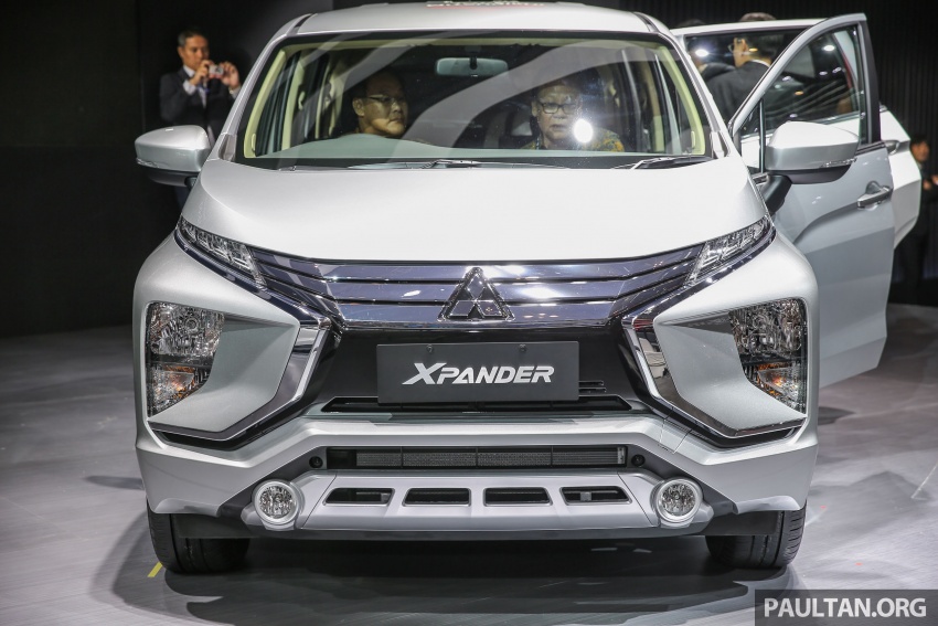 GIIAS 2017: Mitsubishi Xpander – production SUV-styled MPV makes world, Indonesian market debut 695621
