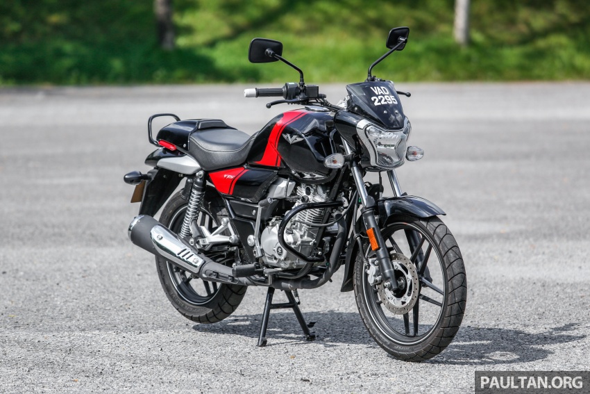 TUNGGANG UJI: Modenas V15 beri alternatif gaya dan tunggangan kepada segmen motosikal bawah RM6k 703343