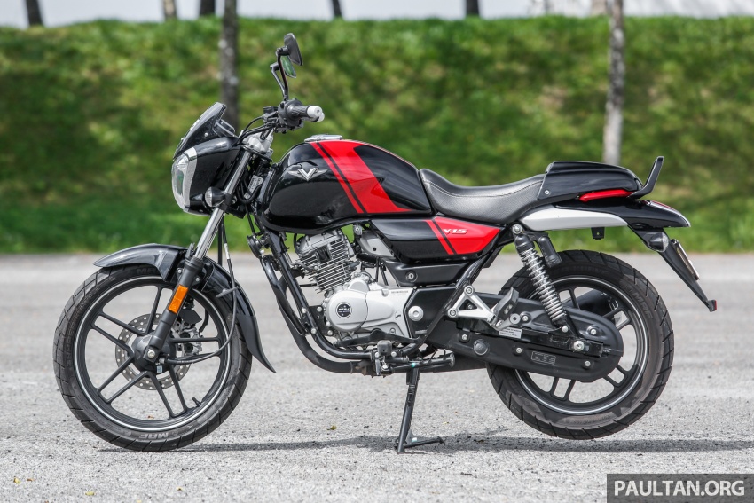 TUNGGANG UJI: Modenas V15 beri alternatif gaya dan tunggangan kepada segmen motosikal bawah RM6k 703354
