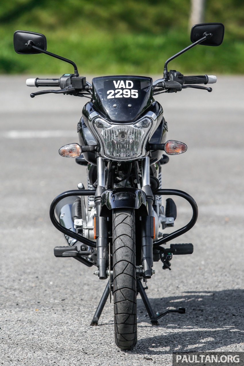TUNGGANG UJI: Modenas V15 beri alternatif gaya dan tunggangan kepada segmen motosikal bawah RM6k 703355