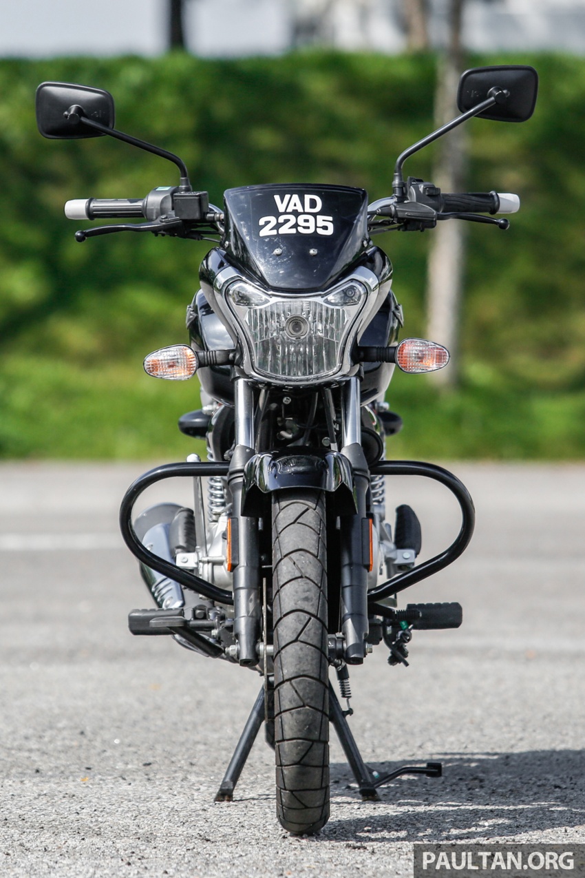 TUNGGANG UJI: Modenas V15 beri alternatif gaya dan tunggangan kepada segmen motosikal bawah RM6k 703356