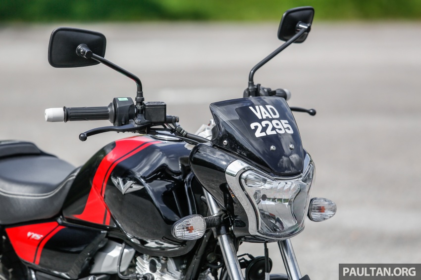 TUNGGANG UJI: Modenas V15 beri alternatif gaya dan tunggangan kepada segmen motosikal bawah RM6k 703359