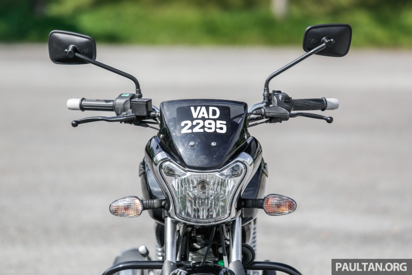 TUNGGANG UJI: Modenas V15 beri alternatif gaya dan tunggangan kepada segmen motosikal bawah RM6k 703360