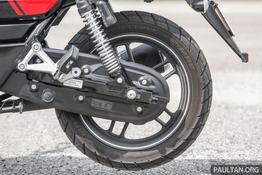 TUNGGANG UJI: Modenas V15 beri alternatif gaya dan tunggangan kepada segmen motosikal bawah RM6k 703366