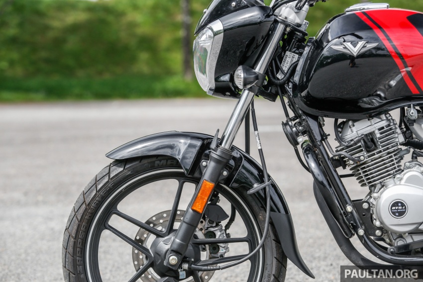 TUNGGANG UJI: Modenas V15 beri alternatif gaya dan tunggangan kepada segmen motosikal bawah RM6k 703367