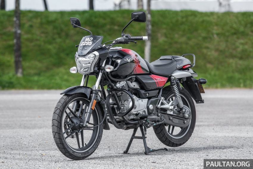 TUNGGANG UJI: Modenas V15 beri alternatif gaya dan tunggangan kepada segmen motosikal bawah RM6k 703346