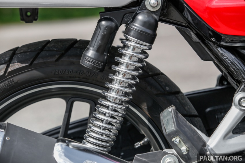 TUNGGANG UJI: Modenas V15 beri alternatif gaya dan tunggangan kepada segmen motosikal bawah RM6k 703394