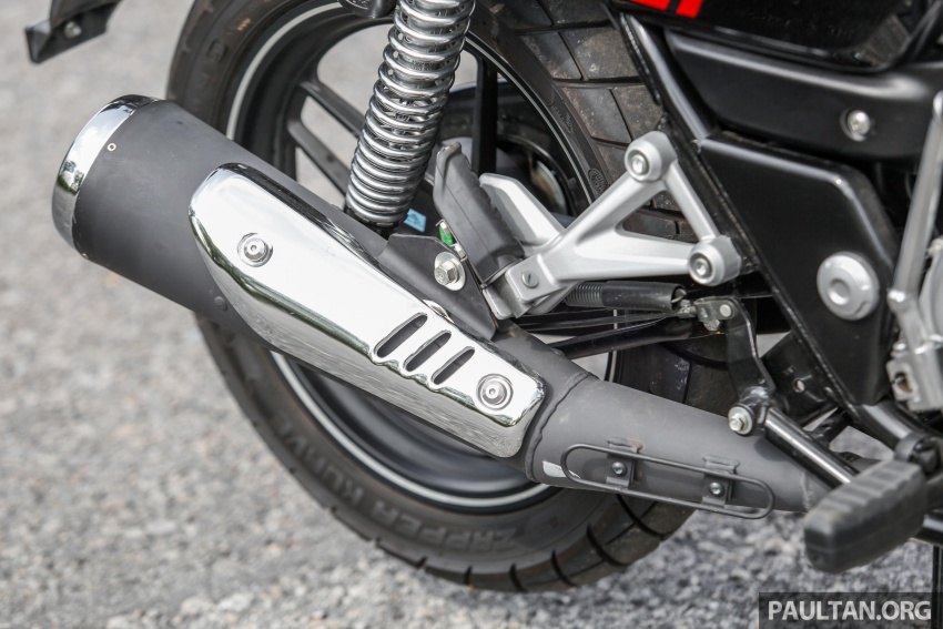 TUNGGANG UJI: Modenas V15 beri alternatif gaya dan tunggangan kepada segmen motosikal bawah RM6k 703395