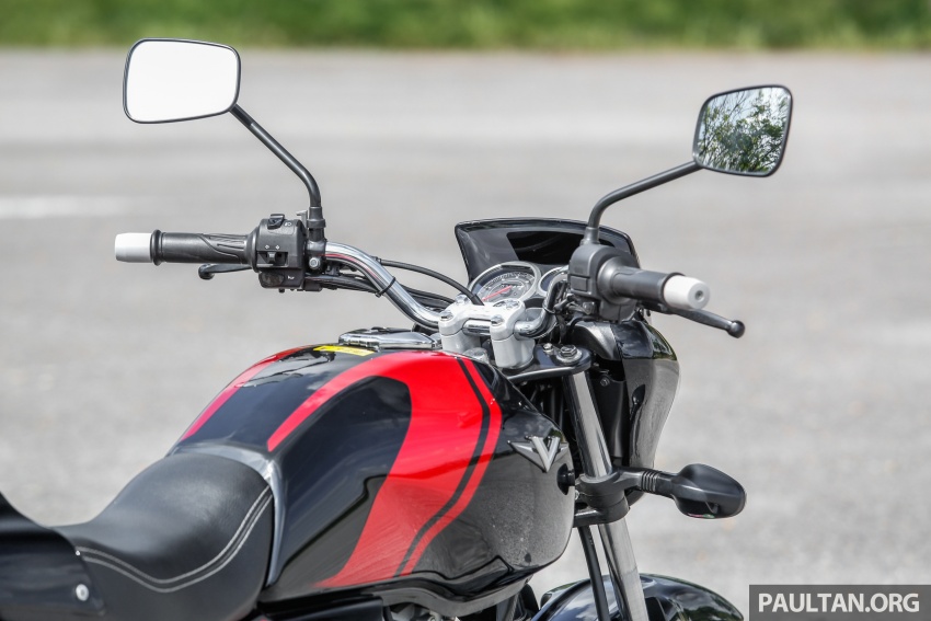 TUNGGANG UJI: Modenas V15 beri alternatif gaya dan tunggangan kepada segmen motosikal bawah RM6k 703396