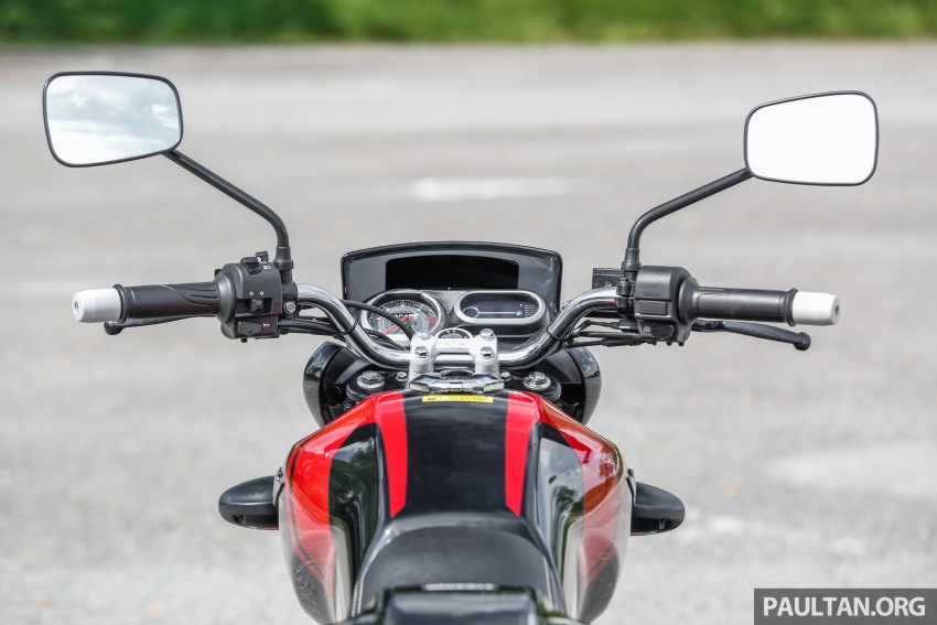TUNGGANG UJI: Modenas V15 beri alternatif gaya dan tunggangan kepada segmen motosikal bawah RM6k 703397