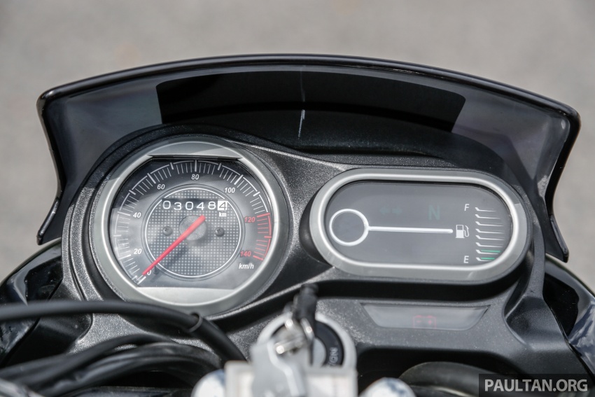 TUNGGANG UJI: Modenas V15 beri alternatif gaya dan tunggangan kepada segmen motosikal bawah RM6k 703403