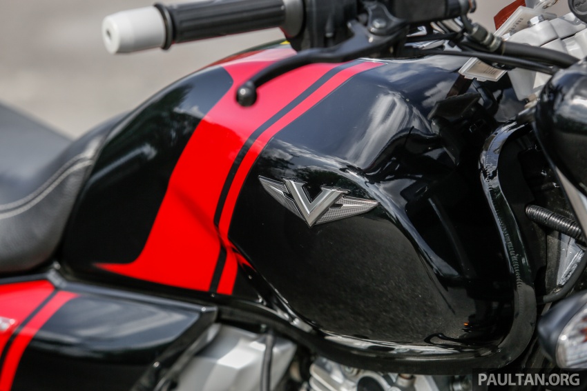 TUNGGANG UJI: Modenas V15 beri alternatif gaya dan tunggangan kepada segmen motosikal bawah RM6k 703405