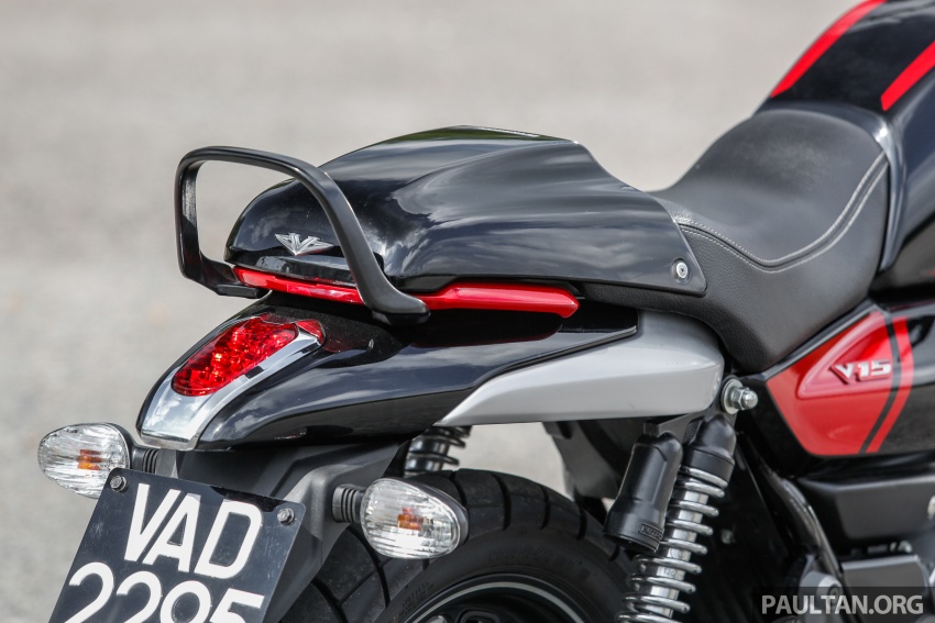 TUNGGANG UJI: Modenas V15 beri alternatif gaya dan tunggangan kepada segmen motosikal bawah RM6k 703412