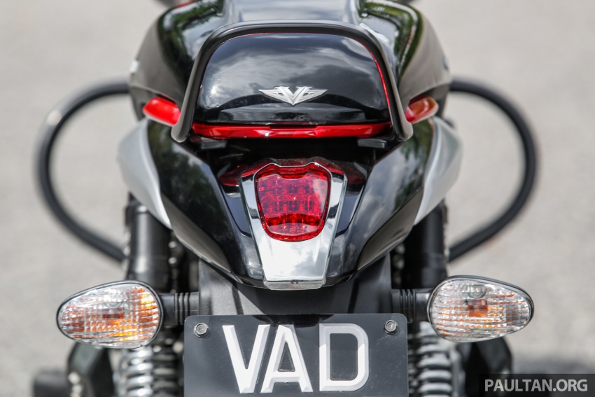 TUNGGANG UJI: Modenas V15 beri alternatif gaya dan tunggangan kepada segmen motosikal bawah RM6k 703413