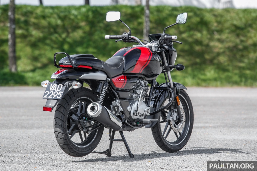 TUNGGANG UJI: Modenas V15 beri alternatif gaya dan tunggangan kepada segmen motosikal bawah RM6k 703348