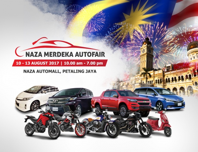 AD: Enjoy attractive deals on new and reconditioned cars this weekend at Naza Merdeka Autofair 2017!