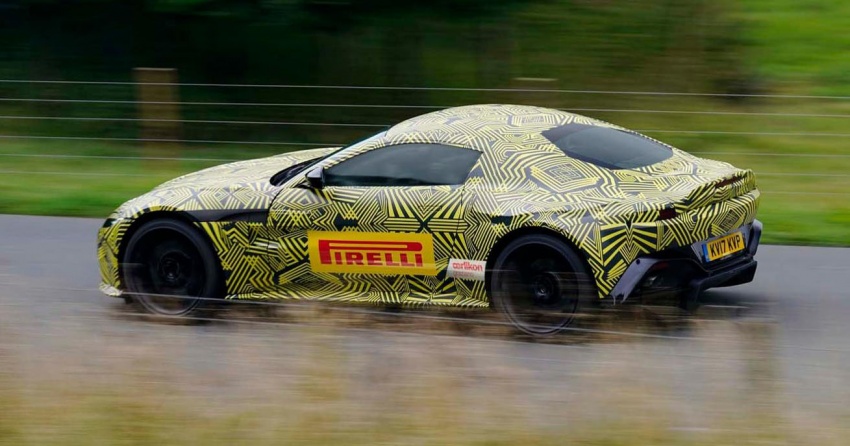 Next-gen Aston Martin Vantage shown via teasers 692406
