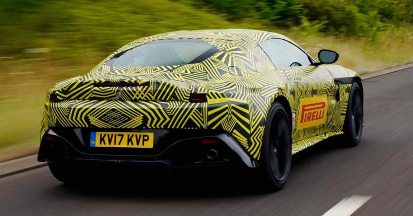 Next-gen Aston Martin Vantage shown via teasers 692407