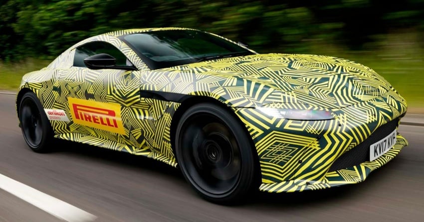 Next-gen Aston Martin Vantage shown via teasers 692408
