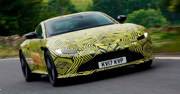 Next-gen Aston Martin Vantage shown via teasers