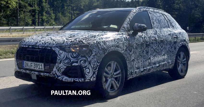 SPIED: Next-gen Audi Q3 spotted in prototype form 699611