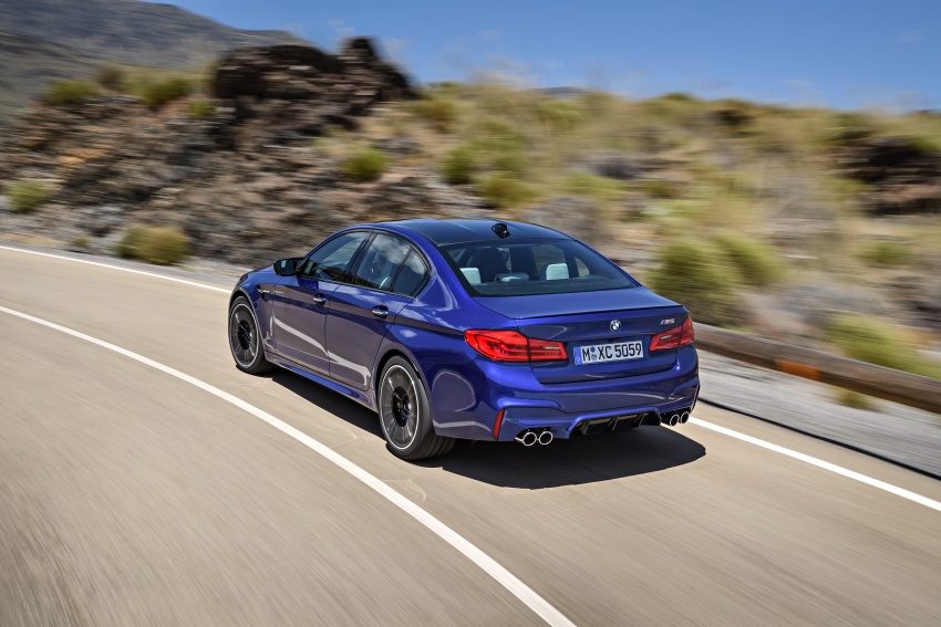 F90 BMW M5 finally revealed with 600 hp and 750 Nm 701614