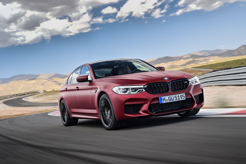 F90 BMW M5 finally revealed with 600 hp and 750 Nm 701641