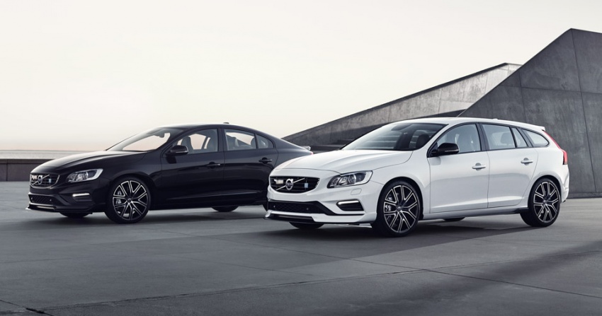Volvo S60 and V60 Polestar updated with carbon bits 704411